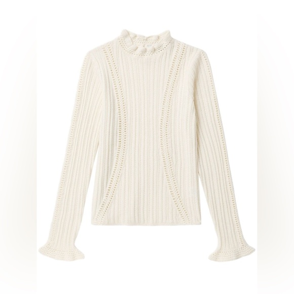 NWT Sea Riva Ribbed Turtleneck Sweater Top - Picture 5 of 5